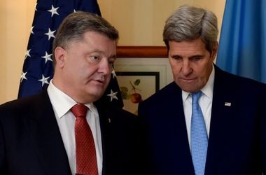 Порошенко и Керри определили главного виновника невыполнения Минских соглашений
