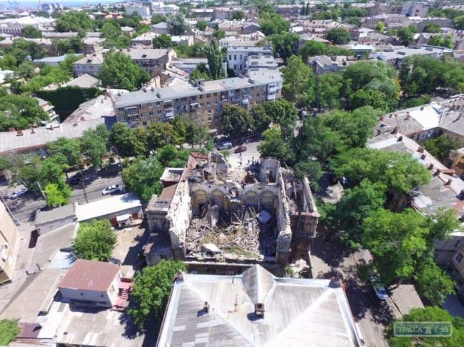 Обрушение Дома Масонов в Одессе: все подробности