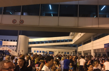 В аэропорту Антальи вспыхнул пожар