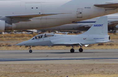 В Сеть попало первое фото нового секретного самолета для ВВС США
