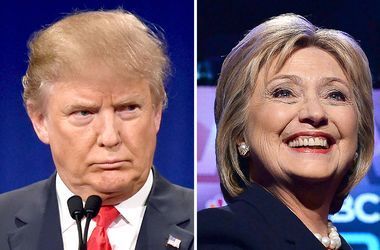 Выборы в США: Клинтон опережает Трампа на 8%