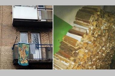 Жители Донбасса устанавливают в квартирах буржуйки и запасаются дровами