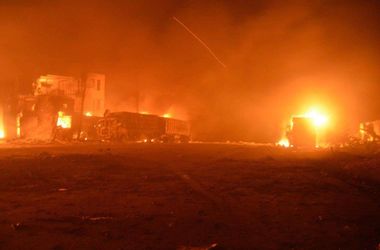 Российская авиация разбомбила гуманитарный конвой ООН в Алеппо, 12 человек погибли – соцсети (фото,видео)
