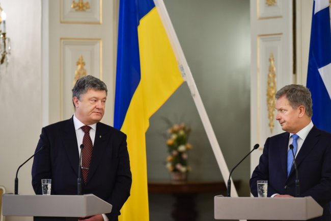 Порошенко в Финляндии: «Вы лучше всех понимаете Украину»